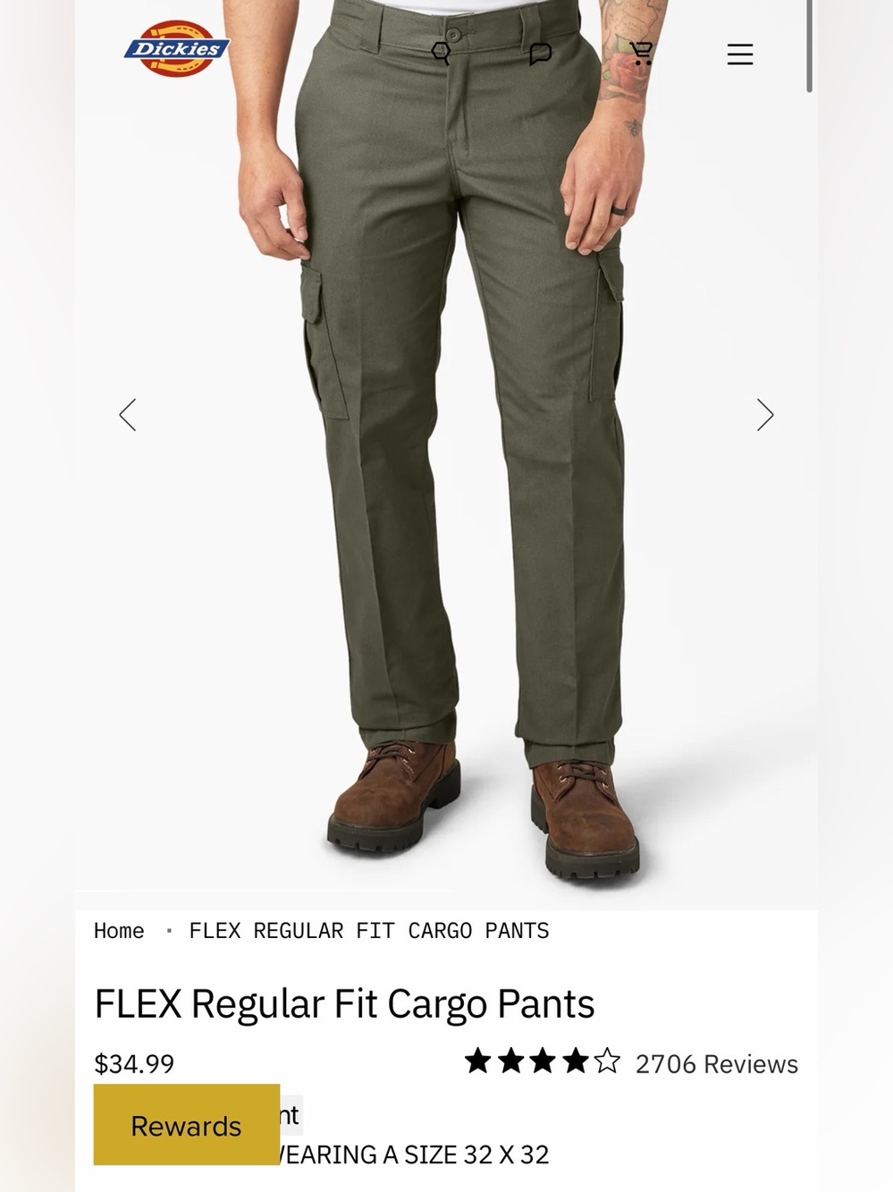 Dickies cargo pants